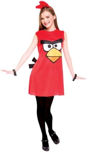 Amazon Angry Birds Red Bird Dress Tween Costume 怒っている鳥赤い鳥ドレストゥイーンコスチューム ハロウィン サイズ Pre Teen 14 16 コスプレ 仮装 通販 Amazon Angry Birds Red Bird Dress Tween Costume 怒っている鳥赤い鳥ドレストゥイーンコスチューム ハロウィン サイズ Pre Teen 14 16 コスプレ 仮装 通販