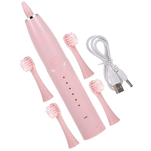 SHERCHPRY Rosa Cartoon Elektrische Zahnbürste für Mädchen