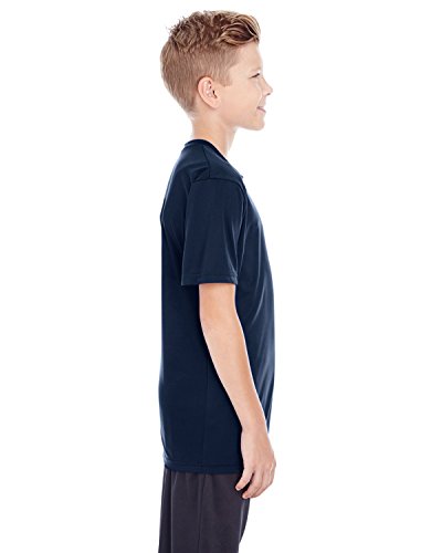 C2 Sport-Youth Short Sleeve Performance T-Shirt-5200-Navy-Medium2