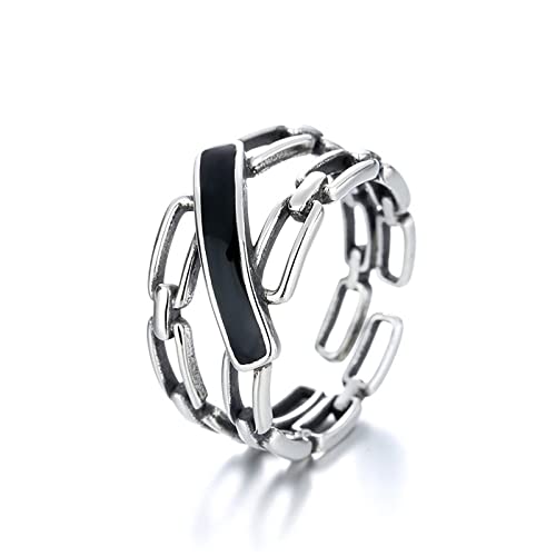 Anneau réglable pour femmes bague ouverte ajustable confort