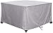 Coperture per mobili da esterno, coperture antipolvere per mobili da giardino, resistenti al vento e ai raggi UV, copridivano 200x140x85cm argento