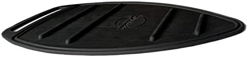 Encasa Homes Silicon Mat for Hot Iron Rest - Heat Resistant, Anti - Slip, Thicker Pad for protecting your Table during Ironing, Non-Burning, Machine Washable, Durable - Black