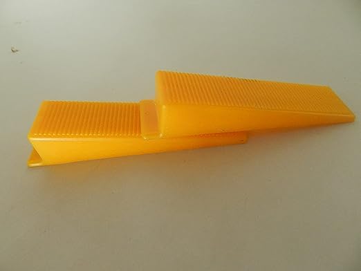 Super Ajanta Tile Leveling System Plastic 100 Wedge (TILE LEVEL ONLY WADGE) YELLOW (B0CDLXM4QC) Amazon Price History, Amazon Price Tracker