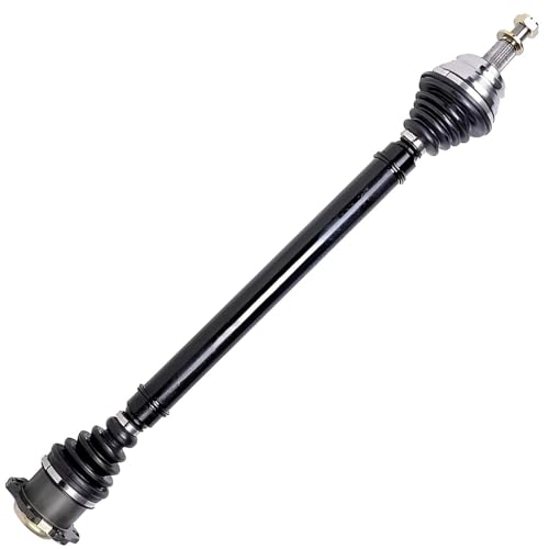 Image of Detroit Axle - Front Right Steering Knuckle and Wheel Hub Bearing CV Axle Assembly Replacement for Jetta Volkswagen Beetle Golf