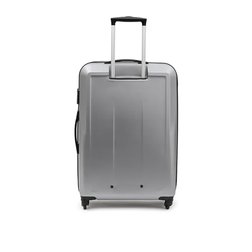Image of YAYAVAR Batman Trolley Suitcase - 130L, Chech-in Luggagewith 8 Spinner Wheel, Hard Shell Polycarbonate Suitcase, Number Lock, Water Resistant, Luggage Bag for Travel (Silver & Black, 76cm, Large)