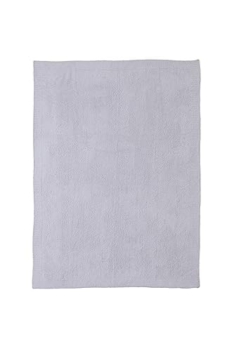 Image of Barefoot Dreams CozyChic Throw, Oyster, 54 inchx72 inch