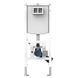 VIS CONEL WC-Vorwandelement 112 cm barrierefrei WC-Element UP-Spülkasten Freshbox Vorbereitung Elektro-Anschluss