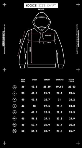 Image of URBAN MONKEY Core Hoodie Dusty Beige 100% Polycotton Brushed Fleece Vintage Wash Long Sleeves Front Pocket Ribbed Cuffs & Hem Print On The Chest, Hood & Back Oversized Fit Unisex Sweatshirt