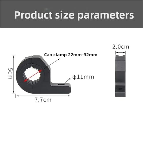 Soporte para faros delanteros en rutas todoterreno para motos y coches ATV 6