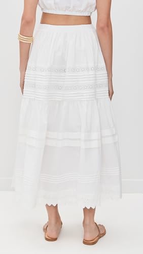 Pixie Market Women's Cotton Eyelet Skirt3
