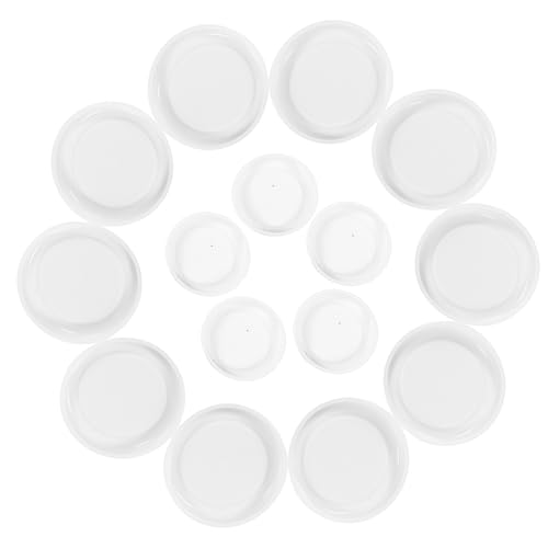 BCOATH Versatile Round Mailing Tubes End Plugs 50pcs Kraft Paper Tube Caps Snapping Design