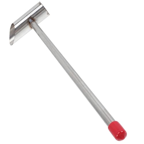 SMASOLO Cucchiaio in Acciaio Resistente per Marshmallow Paletta Zucchero Pratica e Robusta Scavino Multiuso per Cucina Design Ergonomico Antiscivolo Accessorio Colore Colore Casuale