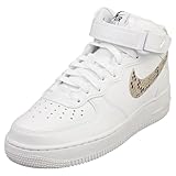 NIKE Women's Sneaker, White Sanddrift Black, 7