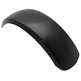  Schutzblech Zubehör 6,1 Zoll/15,6 Cm Flache Motorrad Hinten Fender Flares Anhänger Motorrad Schmutzfänger Für Harley Für Bobber Für Chopper Für VTX DS Motorrad Kotflügel (Farbe : Schwarz)