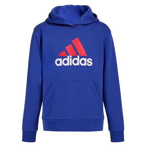Chandail à capuche en polaire pour garçon bleu roi S