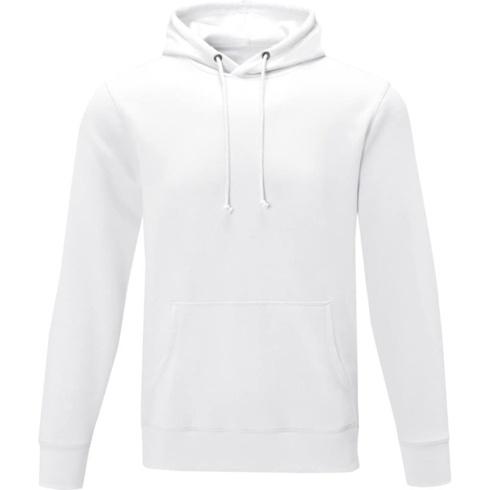 Elevate Men's White Charon Hoodie (S) (White)