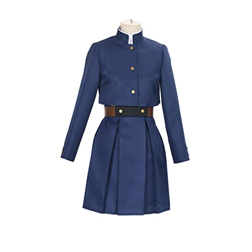 Sunery Cosplay Kostüm Set, Anime Jujutsu Nobara Kaisen Kugisaki Cosplay Uniform für Halloween Karneval Party Anime-Show Cover