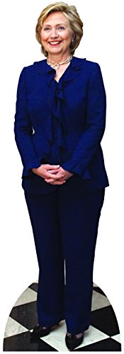 Hillary Clinton In Blue Cardboard Cutout SC2015