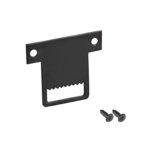 Image of uxcell Picture Hangers, 32mm x 28mm Double Hole with Screws for Frame Hanging, 10 Pcs