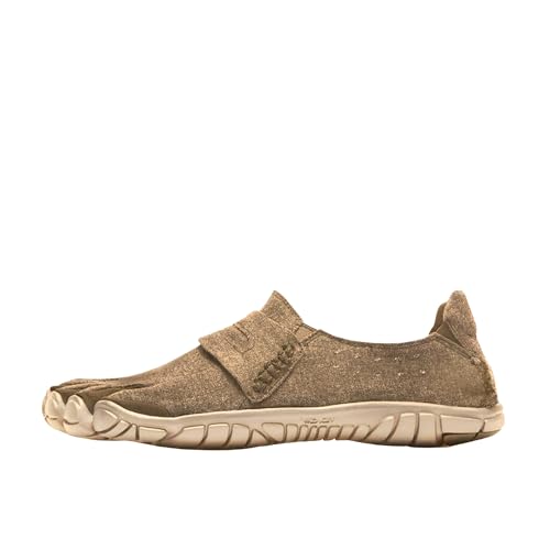 Vibram Men's FiveFingers CVT Hemp | Barefoot Casual Shoes for Everyday Wear & Comfort, Khaki, 46 EU / 11.5-12 US