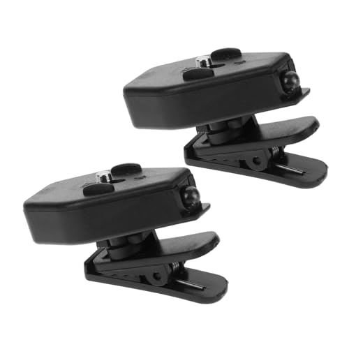 Operitacx 2pcs Led Eyeglass Clip Light Portable Plastic Book Lamp for Reading Night Fishing and Camping Lightweight Flexible Design for Easy Use and Comfort