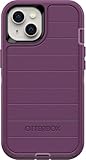 OtterBox iPhone 13 (Only) - Defender Series Screenless Edition Case - Happy Purple - Case Only - Microbial Defense Protection - Non-Retail Packaging