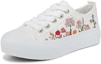 Blowfish Malibu Womens Sadie-Sun Fashion Platform Sneaker White 8 M
