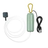 Pompe à oxygène USB pour aquarium : fabriquée avec des matériaux pratiques de haute qualité, cette pompe à oxygène est parfaite pour l'oxygénation des aquariums, la pêche et l'approvisionnement en oxygène des fruits de mer.