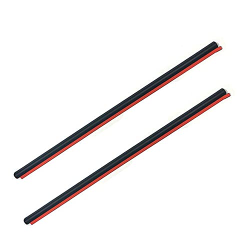 Kit Joints d'Etanchéité de Portières de Vitres Arrières Gauche ET Droite compatible pour Clio 3 3 portes - 8200341503