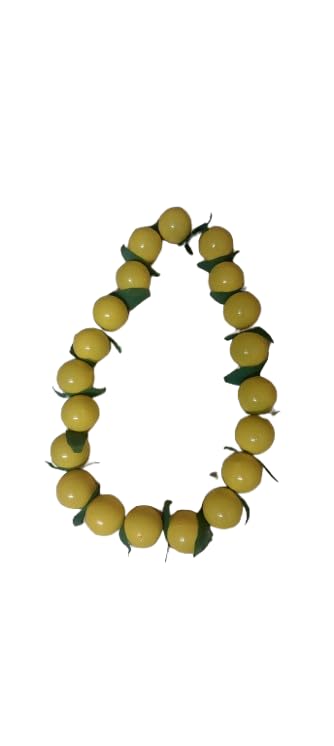 Lemon malai for Festive Pooja | Lemon for Kali Costume | Costume for Kids | Plastic Lemon Mala-image-40