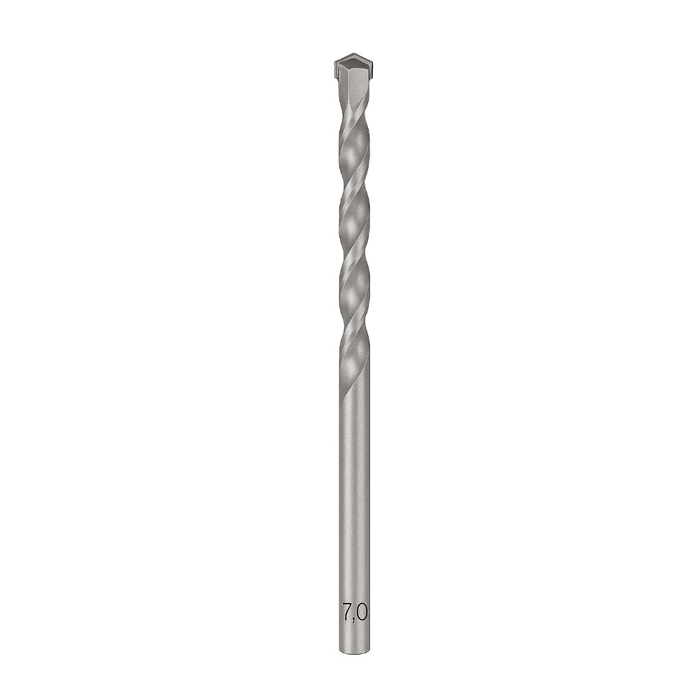 JD Brands Masonry Drill Bits – 5.5mm, 6.5mm, 7mm, 8mm & 10mm – Concrete, Brick, Block, Stone & Wall Drilling Bits – Durable Tungsten Carbide Tip for Power Drills (7mm)