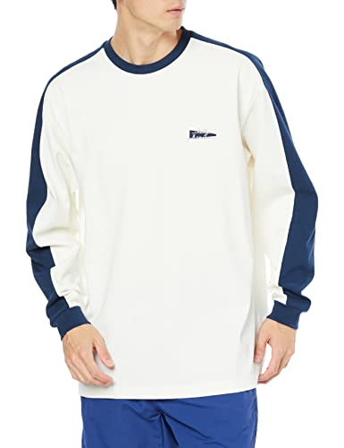 [ヘリーハンセン] ロングTシャツ ロングスリーブ マリタイムフラグティー メンズ HE32271 オフホワイト/オーシャンネイビー M
