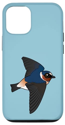 Cute Cartoon Cliff Swallow Flying Birdorable Bird Species Case
