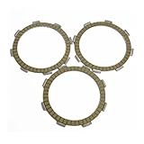 Kupplungsreibscheiben 3-teilige Motorrad-Reibungskupplungsscheiben Für XZ50 APE50 2001-2019 XR50M 05-07 MB5 80-82