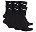 NIKE 6 Paar Everyday Cushioned Crew Socken SX7664-010/L