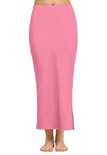 Image of TRENDMALLS Women's Polyester Spandex Stretchable Straight Saree Shapewear Petticoat for Women, Cotton Blended, Skirts for Women, Saree Shaper