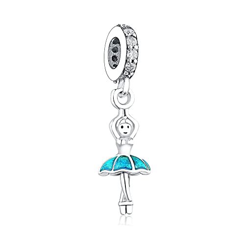 MariaFonte Charm New 2025 Compatibile Tutte Marche Bracciali Collane Ballerina Portafortuna Argento 925 Ciondoli Compleanno Anniversario Originale Offerte Amicizia Mamma Bead Cuore Natale Set Pendente