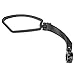 Espejo Retrovisor para Bicicleta, Manillar Derecho/Izquierdo de Bicicleta Revisión Vista Trasera Trasera Espejo de Rotación 180 para Bicicletas de Carretera de Montaña(Left Side)
