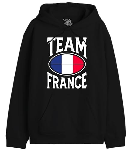 REPUBLIC OF CALIFORNIA - Sudadera con Capucha para Hombre, Blanco, M