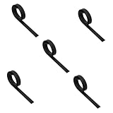 Angoily 5 Stück Wischer Block Fliesenabzieher Dusch Tücher Aufhänger Rakel Pole Magnetischer Fensterputzer Kommerziell Widerstandsbänder Duschabzieher Fensteraustausch Gummi Black