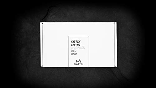 MAURTEN Gel 100 CAF100 Energy Gel - 12-Pack of 40g - 25g Carbohydrates & 100mg caffein per serving - Stomach-Friendly patented Hydrogel Technology for endurance sports- Free of Color or preservatives