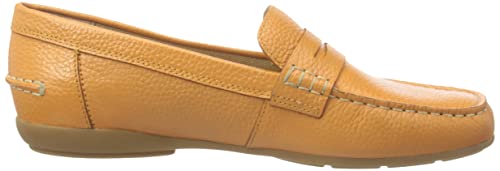 Image of Geox Women's D Annytah Moc a Moccasin, Orange, 3 UK