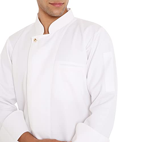 Image of Associated Uniforms Premium Plain Full sleeve Chef Coat (Chef Jacket - Smart Fit)