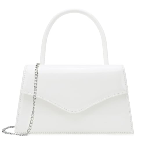 Image of Women's Evening Bag Bridal Party Clutch Purses Cocktail Prom Handbags with Patent Leather