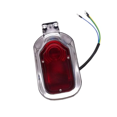 Feu arrière de frein moto LED 12V étanche haute luminosité pour cruiser