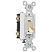 Legrand Pass & Seymour CS15AC3ICC8 15 Amp 120/277V Commercial Specification Grade Toggle Switch, 3-Way, Side Wire, Ivory (1 Count)