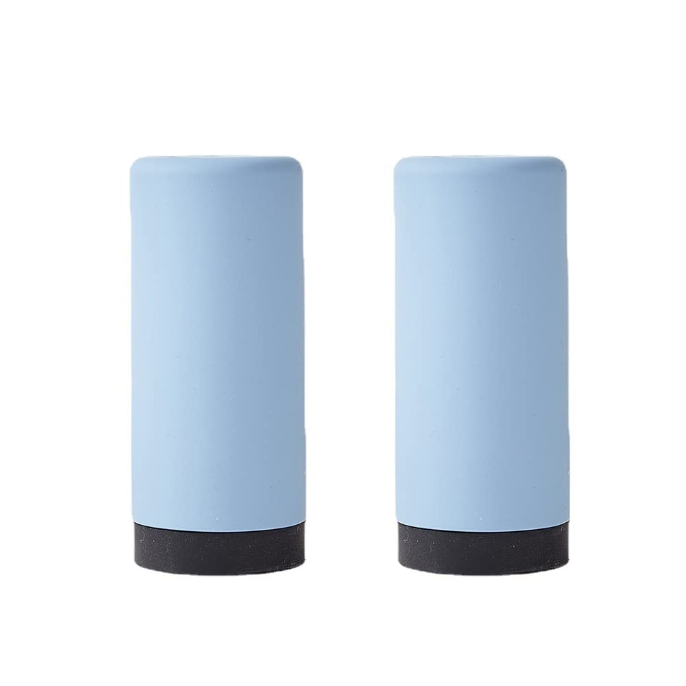 2 Pieces Washing Liquid Dispenser,Dish Soap Squeeze Bottle,Blue Refillable Silicone Soap Bottle for Dishwashing,Shampoo Dispense for Washing Shampoos Conditioner etc,Easy to Fill,to Dispense