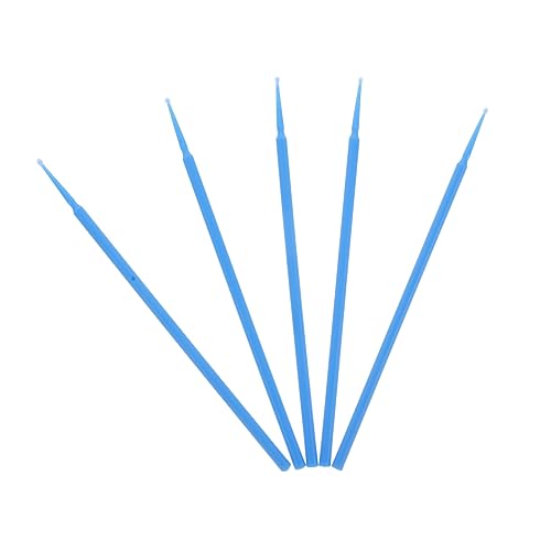 Gogogmee Long Lasting Use Beauty Swabs Medical Sticks 2 Pack Large for Eyebrows and Face Non-linting Feature