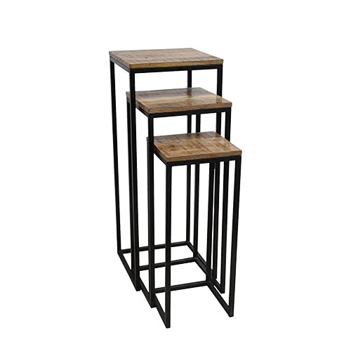 【数量限定】FOYER 什器 店舗 インテリア 花台 木製 アイアン H 32c 数量限定】FOYER 什器 店舗 インテリア 花台 木製 アイアン H 32cの