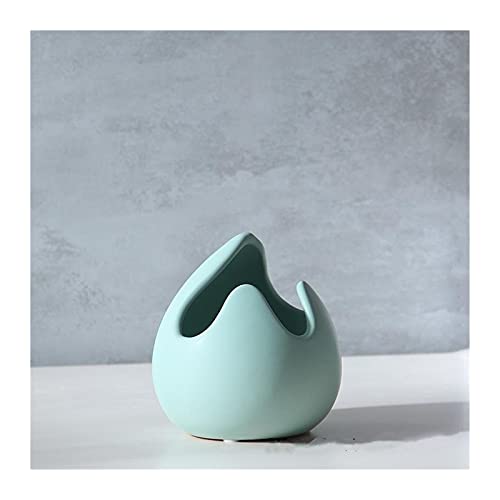KESHUI Kreative tischvase Dekoration Nordic Room Dekoration weinkabinett Wohnzimmer Keramik Handwerk (Color : D) Cover